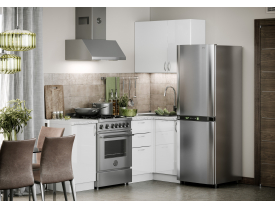 Белый глянец, фрезеровка 