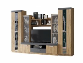 Дуб крафт золотой / Графит