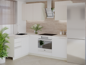 низ белый софт + верх латте софт