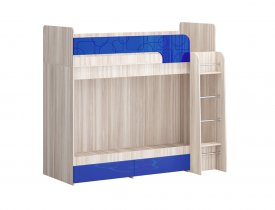 Ясень шимо светлый / Темно-синий металлик