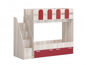 Красный металлик / Ясень шимо светлый