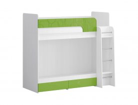 Белый древесный / Лайм глянец