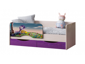 Ясень шимо светлый / Сиреневый металлик, ф/п 