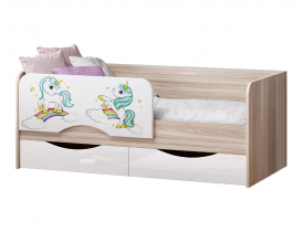 Ясень шимо светлый / Белый глянец, ф/п 