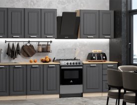 Сонома (корпус) / Графит софтач (фасад)