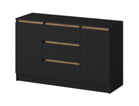 Дуб крафт золотой / Черный